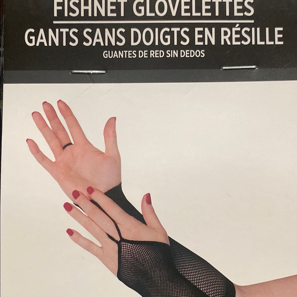 Fishnet Fingerless Gloves